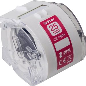 Brother CZ1004 Rol met etiketten 25 mm x 5 m Papier Wit 1 stuk(s) Permanent hechtend Gekleurde etikettenrol Brother CZ1004 Rol met etiketten 25 mm x 5 m Papier Wit 1 stuk(s) Permanent hechtend Gekleurde etikettenrol