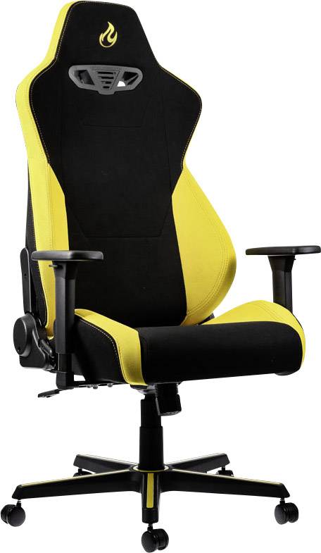 Nitro Concepts S300 Astral Yellow Gaming stoel Zwart, Geel