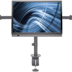 Manhattan 461658 Monitor-tafelbeugel Aantal monteerbare displays: 3 Display(s) 33,0 cm (13″) – 68,6 cm (27″) Zwart In ho