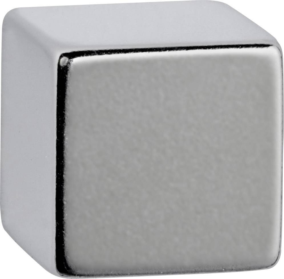 Maul Neodymium magneet JAKOB MAUL - MAUL 6169496, Tafelmagnet, Nickel, Neodym, 20 mm, 20 mm, 20 mm (b x h x d) 20 x 20 x