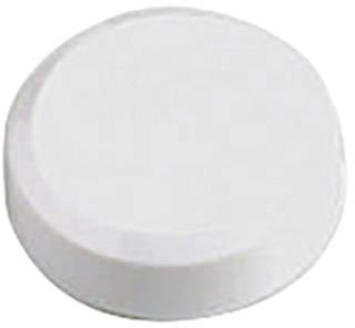 Maul Magneet MAULpro (Ø x h) 20 mm x 8 mm Rond Wit 20 stuk(s) 6176102