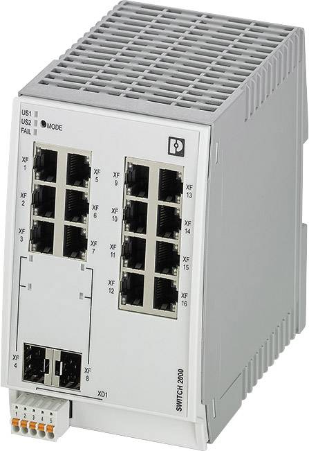Phoenix Contact 1006188 FL SWITCH 2214-2SFX Industrial Ethernet Switch