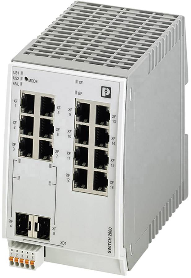 Phoenix Contact 1044030 FL SWITCH 2214-2SFX PN Industrial Ethernet Switch