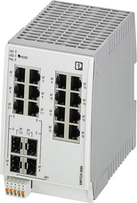Phoenix Contact 2702907 FL SWITCH 2212-2TC-2SFX Industrial Ethernet Switch