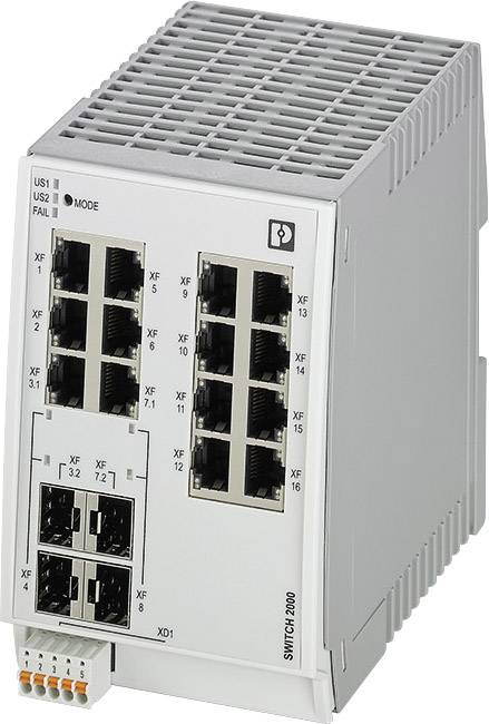 Phoenix Contact 2702910 FL SWITCH 2312-2GC-2SFP Industrial Ethernet Switch