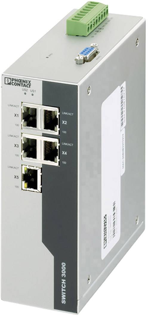 Phoenix Contact 2891032 FL SWITCH 3005T Industrial Ethernet Switch