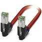 Phoenix Contact 1402515 RJ45 Netwerkkabel, patchkabel 1.00 m Rood 1 stuk(s)