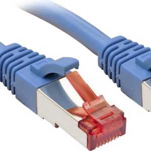 LINDY 47719 RJ45 Netwerkkabel, patchkabel CAT 6 S/FTP 2.00 m Blauw Snagless 1 stuk(s)