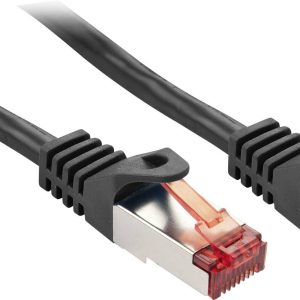 LINDY 47376 RJ45 Netwerkkabel, patchkabel CAT 6 S/FTP 5.00 m Zwart 1 stuk(s) LINDY 47376 RJ45 Netwerkkabel, patchkabel CAT 6 S/FTP 5.00 m Zwart 1 stuk(s)