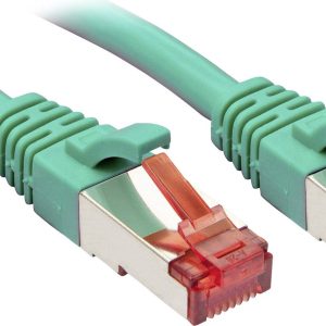 LINDY 47745 RJ45 Netwerkkabel, patchkabel CAT 6 S/FTP 0.30 m Groen Snagless 1 stuk(s) LINDY 47745 RJ45 Netwerkkabel, patchkabel CAT 6 S/FTP 0.30 m Groen Snagless 1 stuk(s)