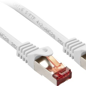 LINDY 47384 RJ45 Netwerkkabel, patchkabel CAT 6 S/FTP 2.00 m Wit 1 stuk(s) LINDY 47384 RJ45 Netwerkkabel, patchkabel CAT 6 S/FTP 2.00 m Wit 1 stuk(s)