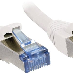 LINDY 47193 RJ45 Netwerkkabel, patchkabel CAT 6A S/FTP 1.50 m Wit Snagless 1 stuk(s) LINDY 47193 RJ45 Netwerkkabel, patchkabel CAT 6A S/FTP 1.50 m Wit Snagless 1 stuk(s)