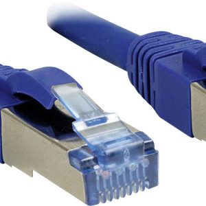 LINDY 47156 RJ45 Netwerkkabel, patchkabel CAT 6A S/FTP 30.00 m Blauw Snagless 1 stuk(s) LINDY 47156 RJ45 Netwerkkabel, patchkabel CAT 6A S/FTP 30.00 m Blauw Snagless 1 stuk(s)