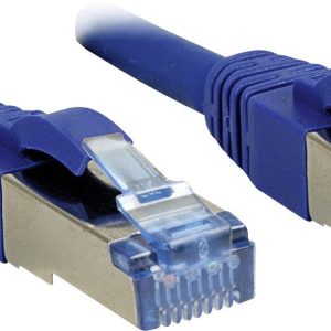 LINDY 47152 RJ45 Netwerkkabel, patchkabel CAT 6A S/FTP 7.50 m Blauw Snagless 1 stuk(s) LINDY 47152 RJ45 Netwerkkabel, patchkabel CAT 6A S/FTP 7.50 m Blauw Snagless 1 stuk(s)