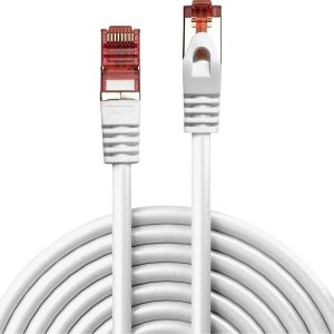 LINDY 47385 RJ45 Netwerkkabel, patchkabel CAT 6 S/FTP 3.00 m Wit 1 stuk(s) LINDY 47385 RJ45 Netwerkkabel, patchkabel CAT 6 S/FTP 3.00 m Wit 1 stuk(s)