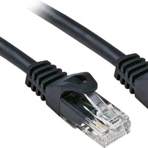 LINDY 48196 RJ45 Netwerkkabel, patchkabel CAT 6 U/UTP 7.50 m Zwart Snagless 1 stuk(s) LINDY 48196 RJ45 Netwerkkabel, patchkabel CAT 6 U/UTP 7.50 m Zwart Snagless 1 stuk(s)
