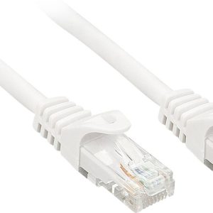 LINDY 48200 RJ45 Netwerkkabel, patchkabel CAT 6 U/UTP 0.30 m Wit Snagless 1 stuk(s) LINDY 48200 RJ45 Netwerkkabel, patchkabel CAT 6 U/UTP 0.30 m Wit Snagless 1 stuk(s)