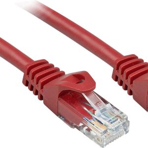 LINDY 48186 RJ45 Netwerkkabel, patchkabel CAT 6 U/UTP 7.50 m Rood Snagless 1 stuk(s) LINDY 48186 RJ45 Netwerkkabel, patchkabel CAT 6 U/UTP 7.50 m Rood Snagless 1 stuk(s)