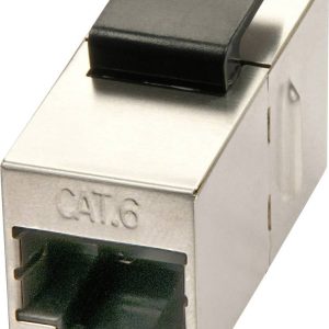 LINDY RJ45-koppeling Netwerk Adapter 1 Gbit/s Zwart LINDY RJ45-koppeling Netwerk Adapter 1 Gbit/s Zwart