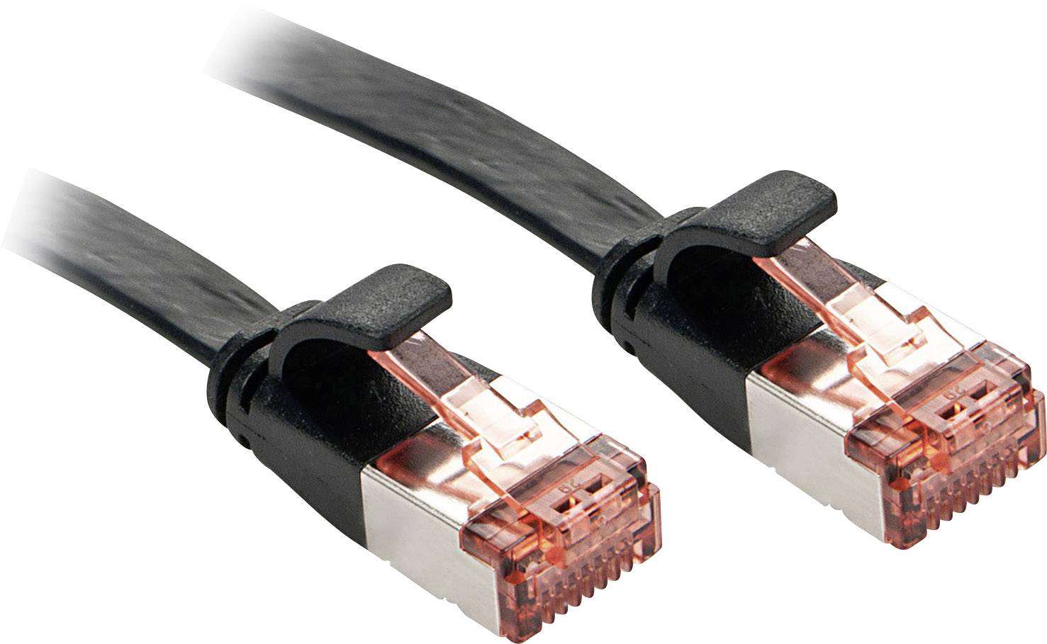LINDY 47571 RJ45 Netwerkkabel, patchkabel CAT 6 U/UTP 1.00 m Zwart Snagless 1 stuk(s)