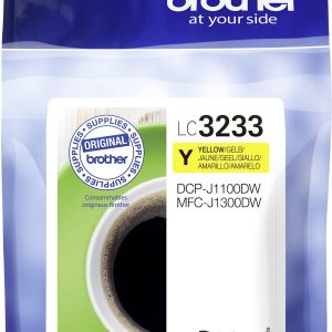 Brother Inktcartridge LC-3233Y Origineel Geel LC-3233 Y Brother Inktcartridge LC-3233Y Origineel Geel LC-3233 Y