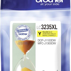 Brother Inktcartridge LC-3235XLY Origineel Geel LC-3235 XL Y Brother Inktcartridge LC-3235XLY Origineel Geel LC-3235 XL Y