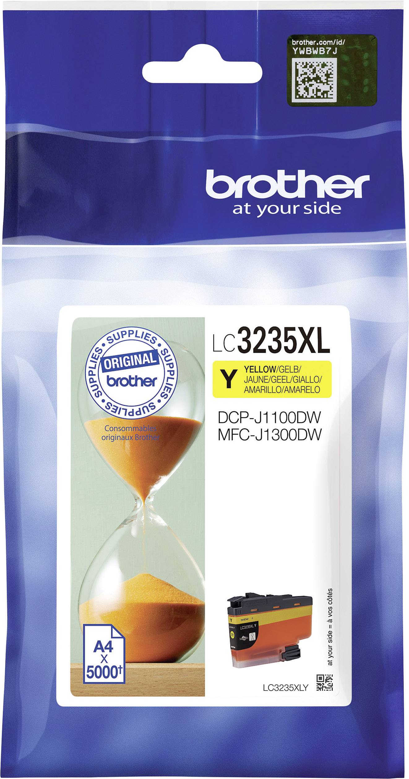 Brother Inktcartridge LC-3235XLY Origineel Geel LC-3235 XL Y