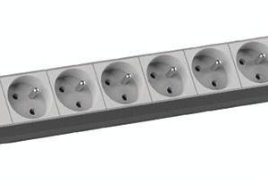 Bachmann 333.819 19 inch Stekkerdoos voor patchkast 1 HE Vast inbouw Wit Bachmann 333.819 19 inch Stekkerdoos voor patchkast 1 HE Vast inbouw Wit