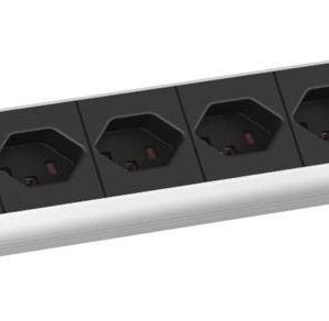 Bachmann 800.1258 19 inch Stekkerdoos voor patchkast 1 HE Overspanningsbescherming Bachmann 800.1258 19 inch Stekkerdoos voor patchkast 1 HE Overspanningsbescherming