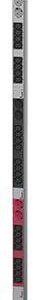 Bachmann 800.2339 19 inch Stekkerdoos voor patchkast 1 HE Apparaatcontactdoos C13 10A, Geaarde contactdoos Zilver (metal
