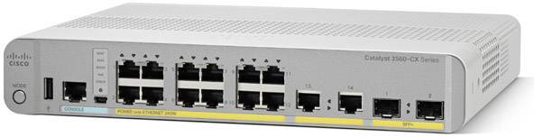 Cisco WS-C3560CX-8PT-S WS-C3560CX-8PT-S Netwerk switch