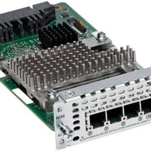 Cisco NIM-4FXSP= Uitbreidingsmodule Cisco NIM-4FXSP= Uitbreidingsmodule