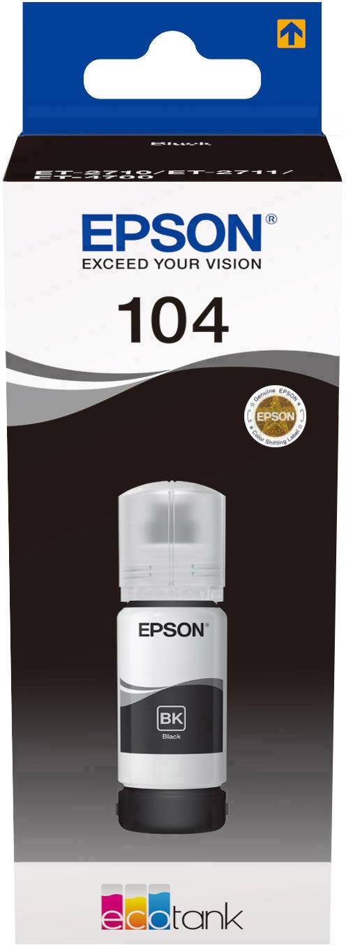 Epson C 13 T 00P140 104 Navulinkt Origineel Epson Zwart 1 stuk(s)