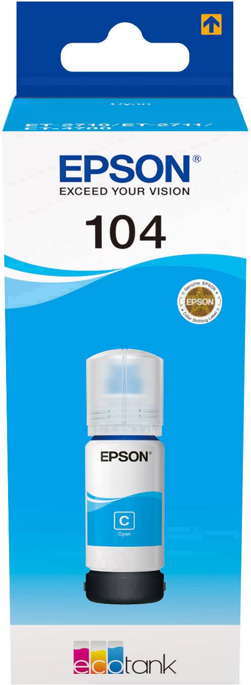 Epson C 13 T 00P240 104 Navulinkt Origineel Epson Cyaan 1 stuk(s)