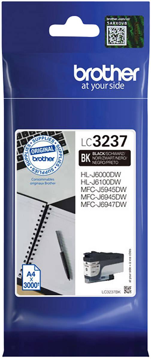 Brother Inktcartridge LC-3237BK Origineel Zwart LC-3237 BK