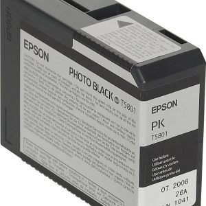 Epson Inktcartridge T5801 Origineel Enkel Foto zwart C 13 T 580100 Epson Inktcartridge T5801 Origineel Enkel Foto zwart C 13 T 580100