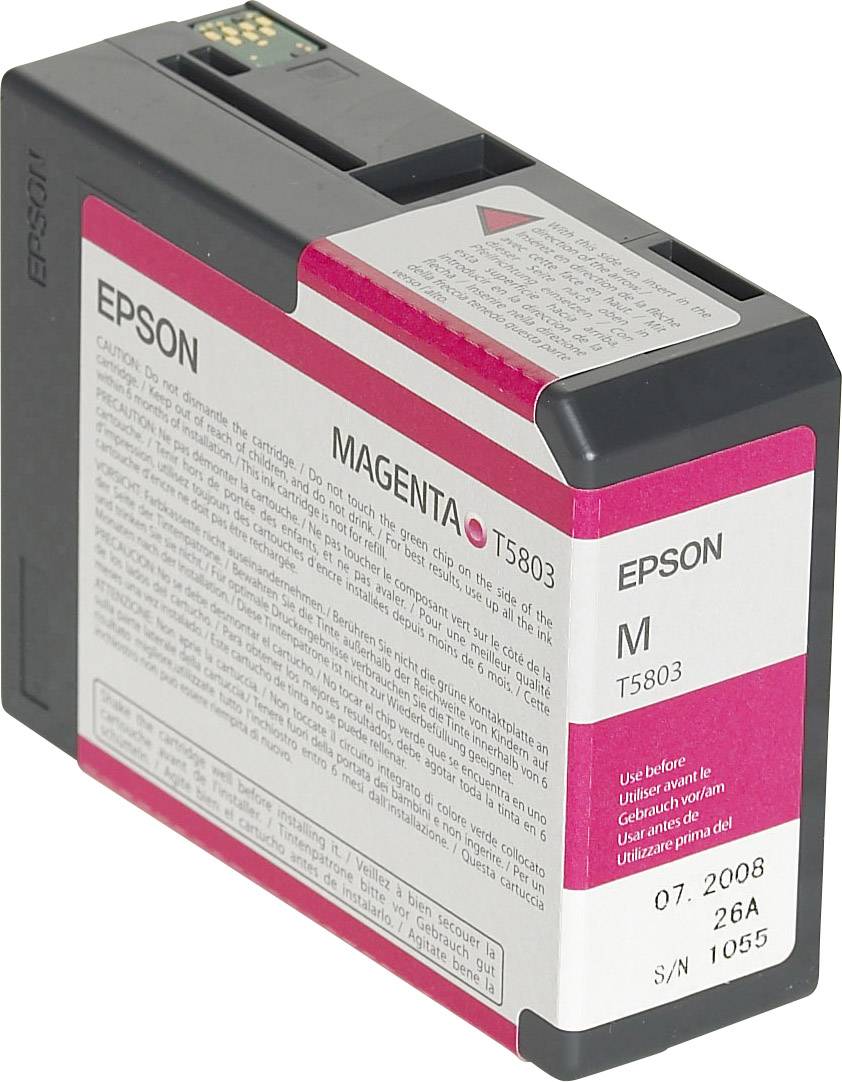 Epson Inktcartridge T5803 Origineel Magenta C 13 T 580300