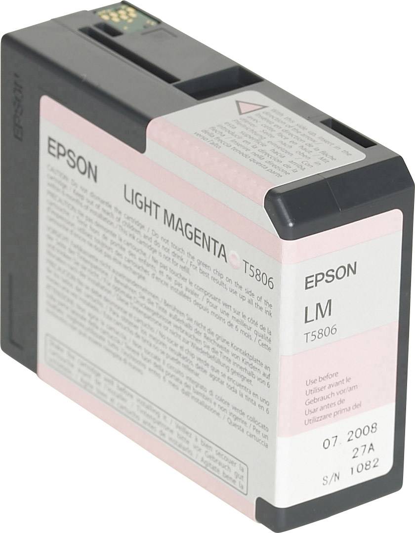 Epson Inktcartridge T5806 Origineel Single Foto magenta C 13 T 580600