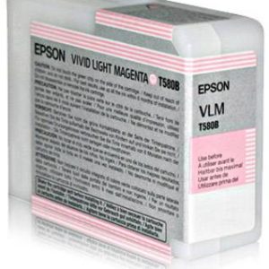 Epson Inktcartridge T580B Origineel Enkel Foto magenta C13T580B00 Epson Inktcartridge T580B Origineel Enkel Foto magenta C13T580B00