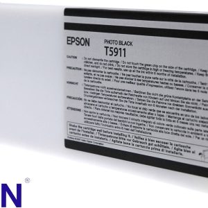 Epson Inktcartridge T5911 Origineel Single Foto zwart C 13 T 591100 Epson Inktcartridge T5911 Origineel Single Foto zwart C 13 T 591100