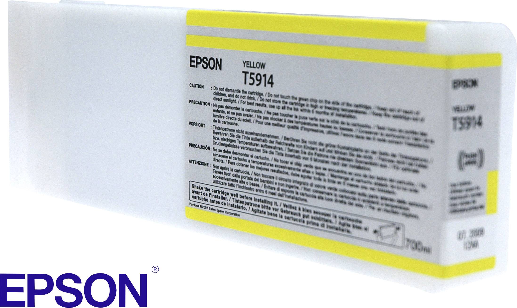 Epson Inktcartridge T5914 Origineel Geel C 13 T 591400