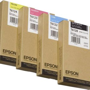 Epson Inktcartridge T6124 Origineel Geel C 13 T 612400 Epson Inktcartridge T6124 Origineel Geel C 13 T 612400