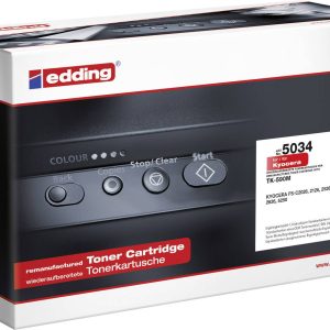 Edding Toner vervangt Kyocera TK-590M Compatibel Magenta 5000 bladzijden edding 5034 18-5034 Edding Toner vervangt Kyocera TK-590M Compatibel Magenta 5000 bladzijden edding 5034 18-5034