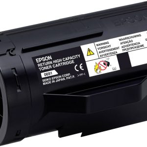 Epson Toner 0691 Origineel Zwart 10000 bladzijden C 13 S0 50691 Epson Toner 0691 Origineel Zwart 10000 bladzijden C 13 S0 50691