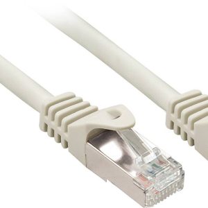 LINDY 48394 RJ45 Netwerkkabel, patchkabel CAT 5e F/UTP 5.00 m Grijs Snagless 1 stuk(s)