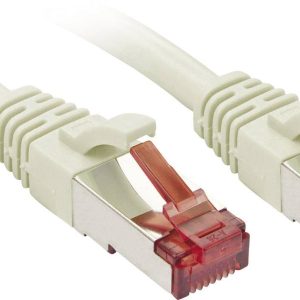 LINDY 47853 RJ45 Netwerkkabel, patchkabel CAT 6 S/FTP 3.00 m Grijs Snagless 50 stuk(s) LINDY 47853 RJ45 Netwerkkabel, patchkabel CAT 6 S/FTP 3.00 m Grijs Snagless 50 stuk(s)
