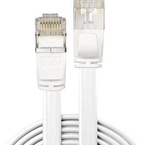 LINDY 47543 RJ45 Netwerkkabel, patchkabel CAT 6A U/FTP 3.00 m Wit Snagless 1 stuk(s) LINDY 47543 RJ45 Netwerkkabel, patchkabel CAT 6A U/FTP 3.00 m Wit Snagless 1 stuk(s)