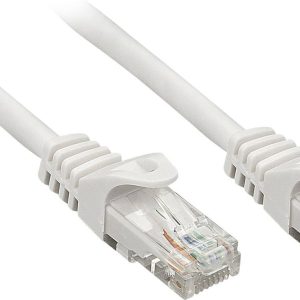 LINDY 48407 RJ45 Netwerkkabel, patchkabel CAT 5e U/UTP 2.00 m Grijs 50 stuk(s)