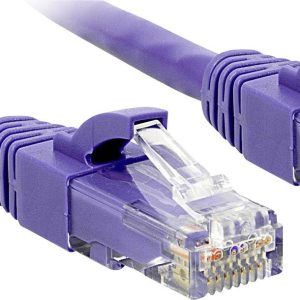 LINDY 48124 RJ45 Netwerkkabel, patchkabel CAT 6 U/UTP 3.00 m Violet Snagless 1 stuk(s) LINDY 48124 RJ45 Netwerkkabel, patchkabel CAT 6 U/UTP 3.00 m Violet Snagless 1 stuk(s)
