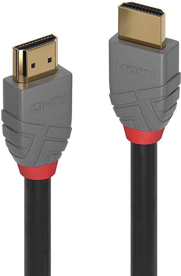 LINDY 36963 HDMI-kabel HDMI Aansluitkabel HDMI-A-stekker, HDMI-A-stekker 2.00 m Zwart 4K UHD